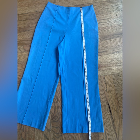 NWT-Alice and Olivia wild leg long pant in blue size 10 - Picture 4 of 8